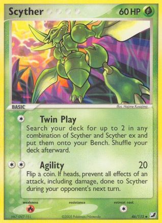 Scyther 046  Unseen Forces - Uncommon