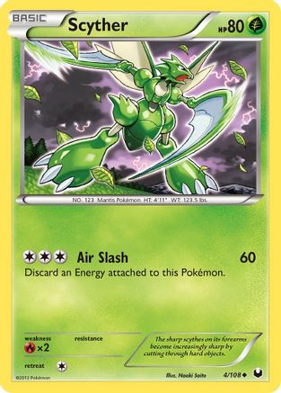 Scyther 004  Dark Explorers - Uncommon