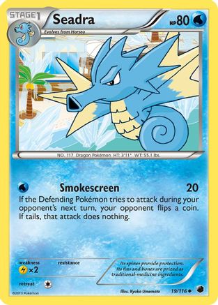 Seadra 019  Plasma Freeze - Uncommon