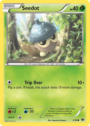 Seedot 002  - Reverse Holofoil Next Destinies - Common