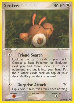 Sentret 075/109  Team Rocket Returns - Common
