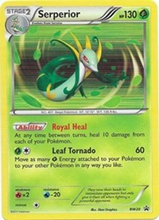 Serperior BW20  - Holofoil Black and White Promos - Promo