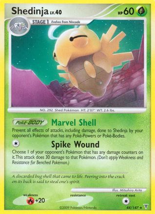 Shedinja 044  Supreme Victors - Rare