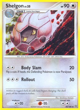 Shelgon 050/100  Stormfront - Uncommon