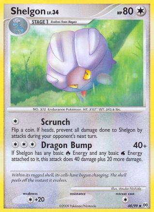 Shelgon 048  - Reverse Holofoil Arceus - Uncommon