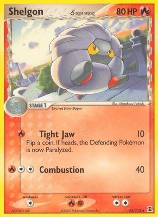 Shelgon 053/113  Delta Species - Uncommon