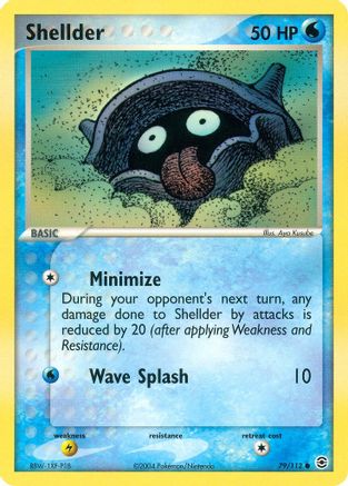 Shellder 079  FireRed & LeafGreen - Common