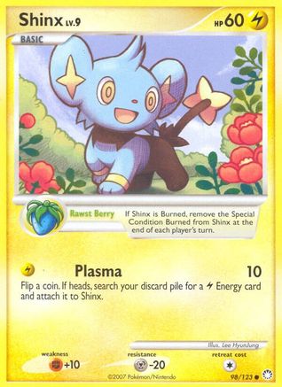 Shinx 098  - Reverse Holofoil Mysterious Treasures - Common