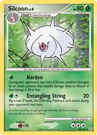 Silcoon 063  - Reverse Holofoil Diamond and Pearl - Uncommon