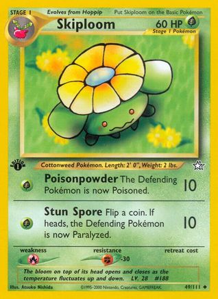 Skiploom 049/111  - Unlimited Neo Genesis - Uncommon
