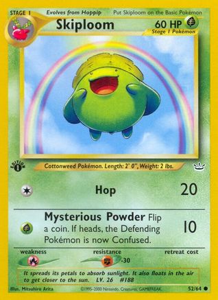 Skiploom 052/64  - Unlimited Neo Revelation - Common