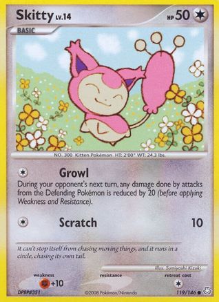 Skitty 119/146  Legends Awakened - Common