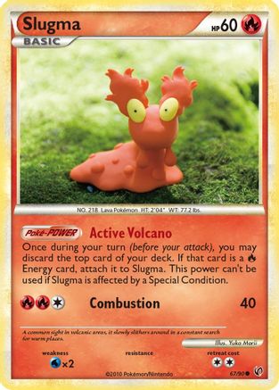 Slugma 067/90  Undaunted - Common