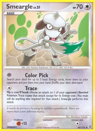Smeargle 066  Secret Wonders - Uncommon