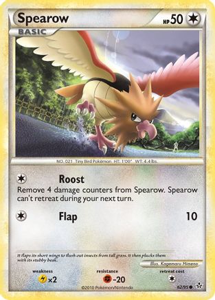 Spearow 062  Unleashed - Common