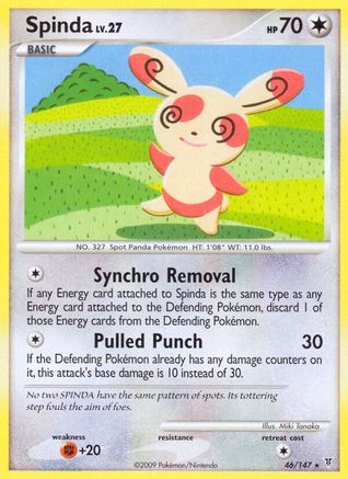 Spinda 046  Supreme Victors - Rare