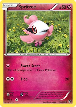 Spritzee 092/146  XY Base Set - Common
