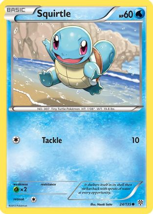 Squirtle 024/135  Plasma Storm - Common