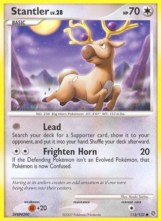 Stantler 113  Secret Wonders - Common