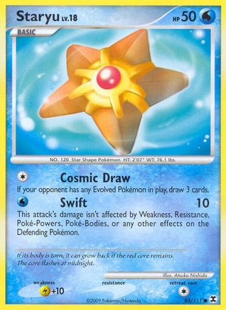 Staryu 083/111  Rising Rivals - Common