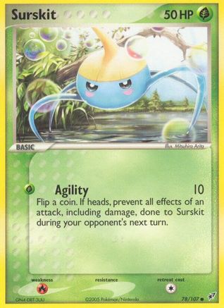 Surskit 078/107  Deoxys - Common