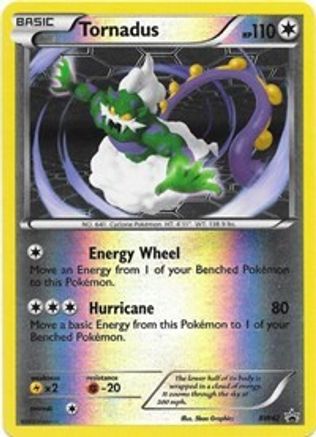 Tornadus BW42  - Reverse Holofoil Black and White Promos - Promo