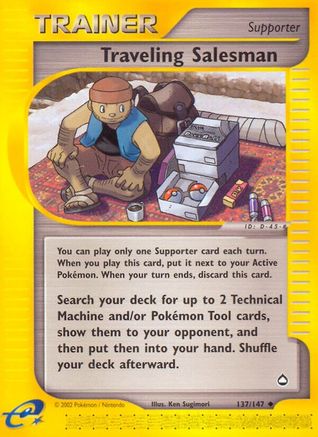 Traveling Salesman 137  Aquapolis - Uncommon
