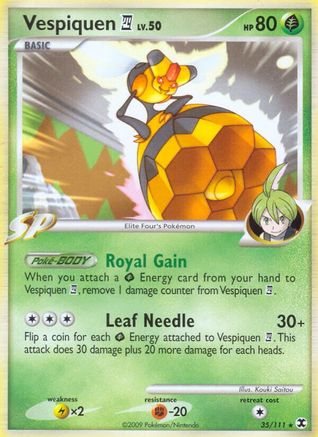 Vespiquen E4 035  Rising Rivals - Rare