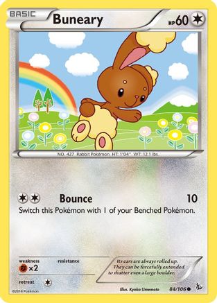 Buneary 084/106  XY  Flashfire - Common