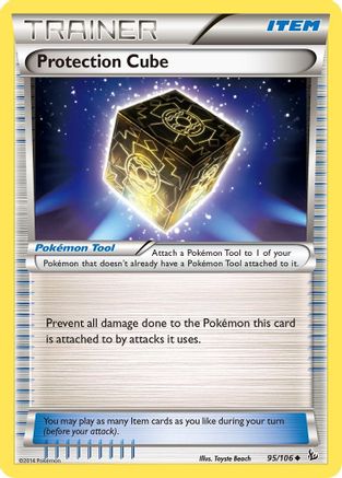 Protection Cube 095/106  XY  Flashfire - Uncommon