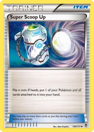 Super Scoop Up 100/111  XY  Furious Fists - Uncommon