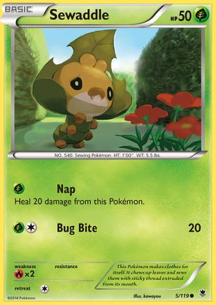Sewaddle 005  XY  Phantom Forces - Common