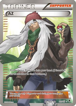AZ (117 Full Art) 117/119  - Holofoil XY  Phantom Forces - Ultra Rare
