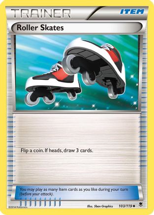 Roller Skates 103/119  XY  Phantom Forces - Uncommon