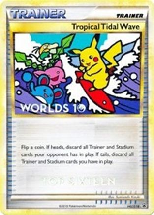Tropical Tidal Wave HGSS18  HGSS Promos - Promo