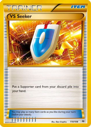 VS Seeker 110/108  - Holofoil XY  Roaring Skies - Secret Rare