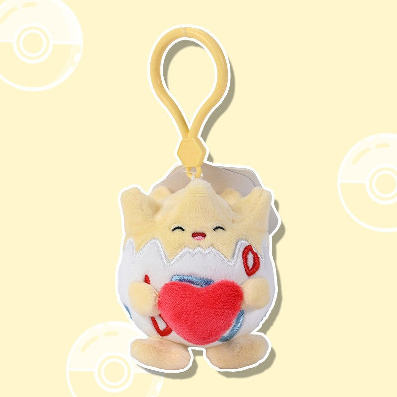 5” Togepi Heart Key Chain Plush