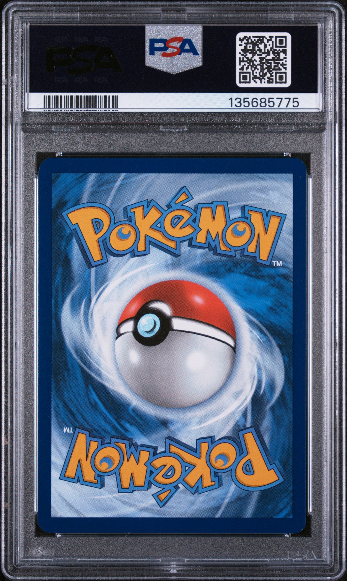 2025 Pokemon Bulbasaur Enhanced Booster Box Topper 133/132 PSA 9