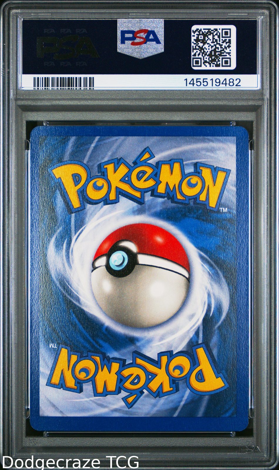 1999 Pokemon Game Blastoise Holo Shadowless 2/102 PSA 8