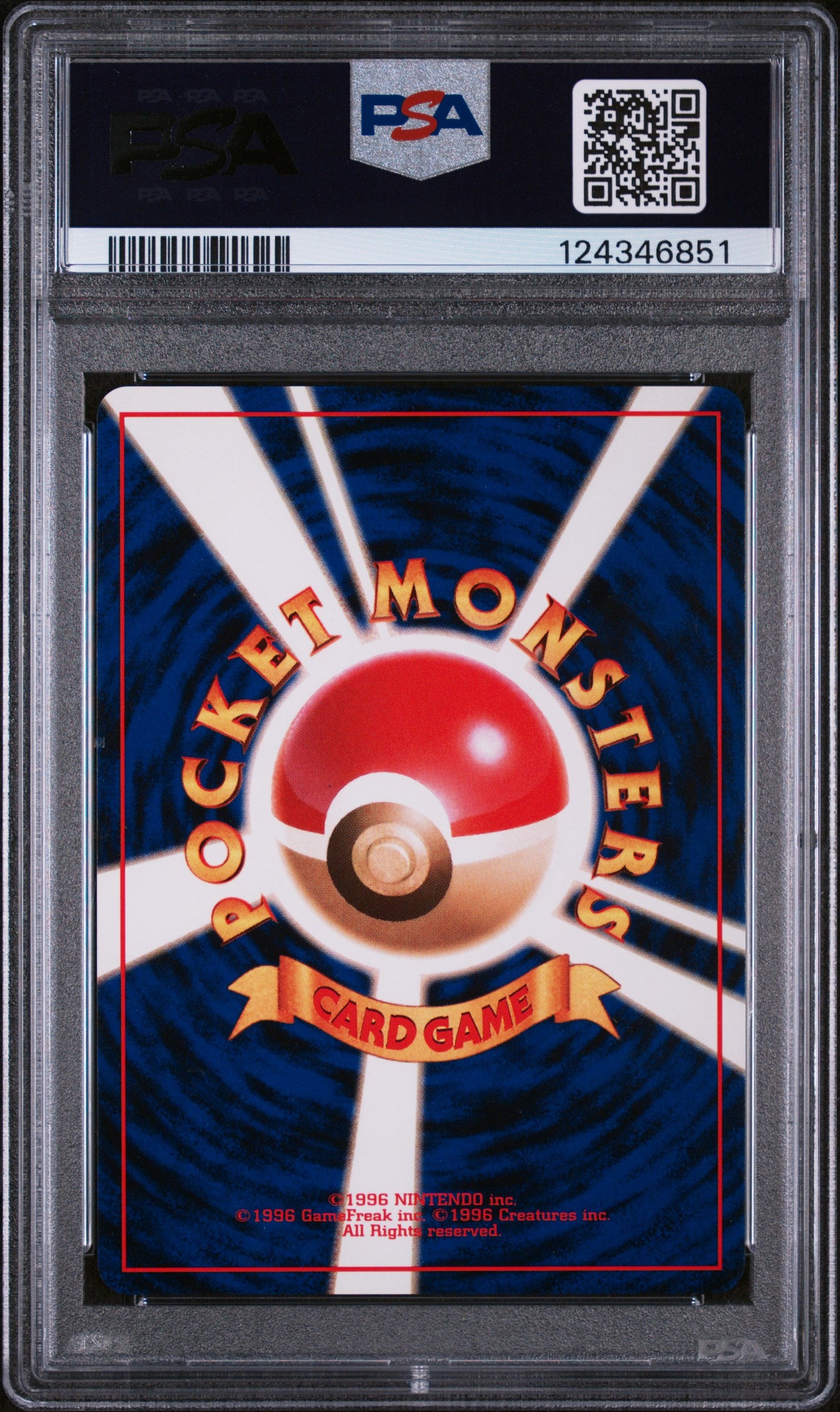 1996 Pokemon Basic Clefairy Holo 35 PSA 9